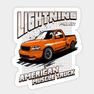 Ford F-150 Lightning SVT Sticker